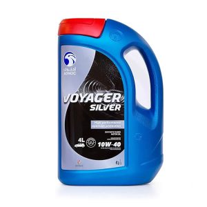 Voyager Silver Car Motor Oil Fully Synthetic 10W-40 buy online car oil in dubai
