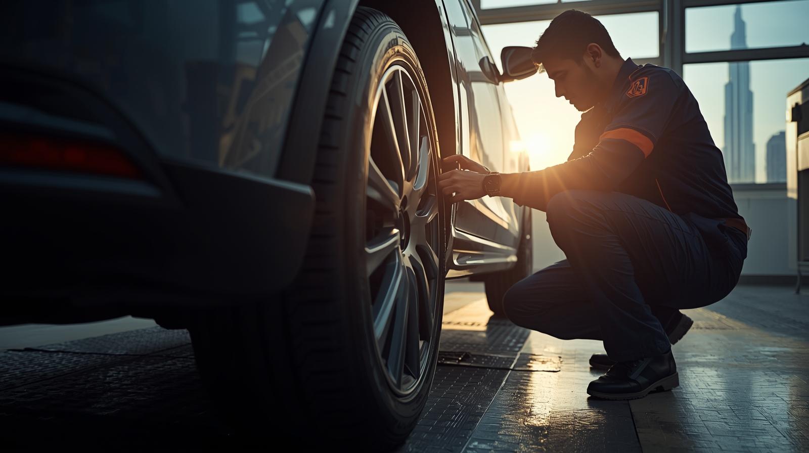 Guide to Tyre Replacement and Its Importance for Safe Driving in Dubai