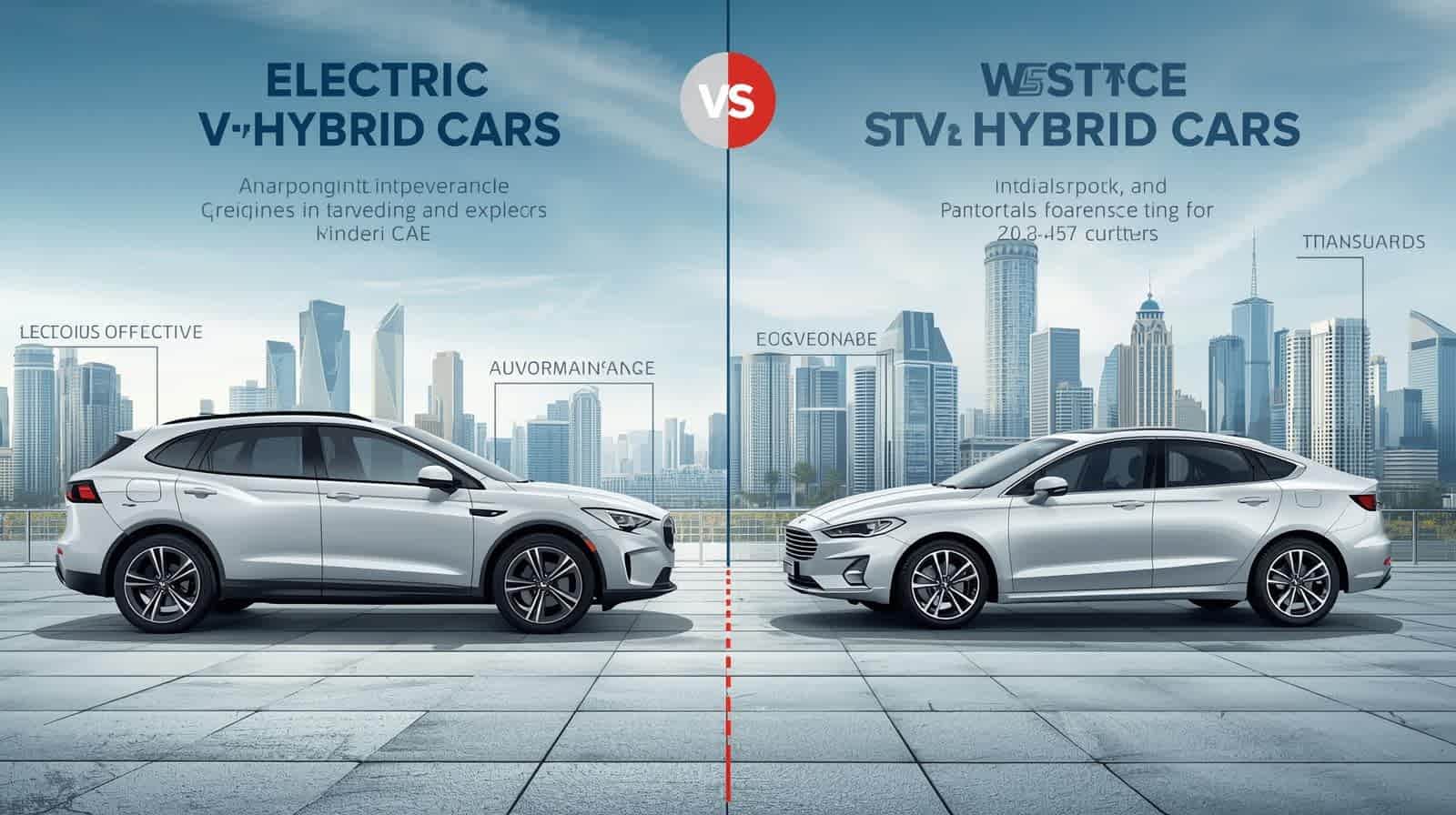 Advantages and Disadvantages of Electric Vehicles vs. Hybrid Cars in the UAE