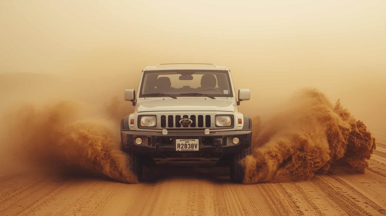 How to Drive Comfortably During Sandstorms