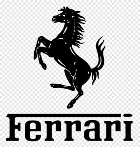 Ferrari logo  for Grand Tyre in Dubai
