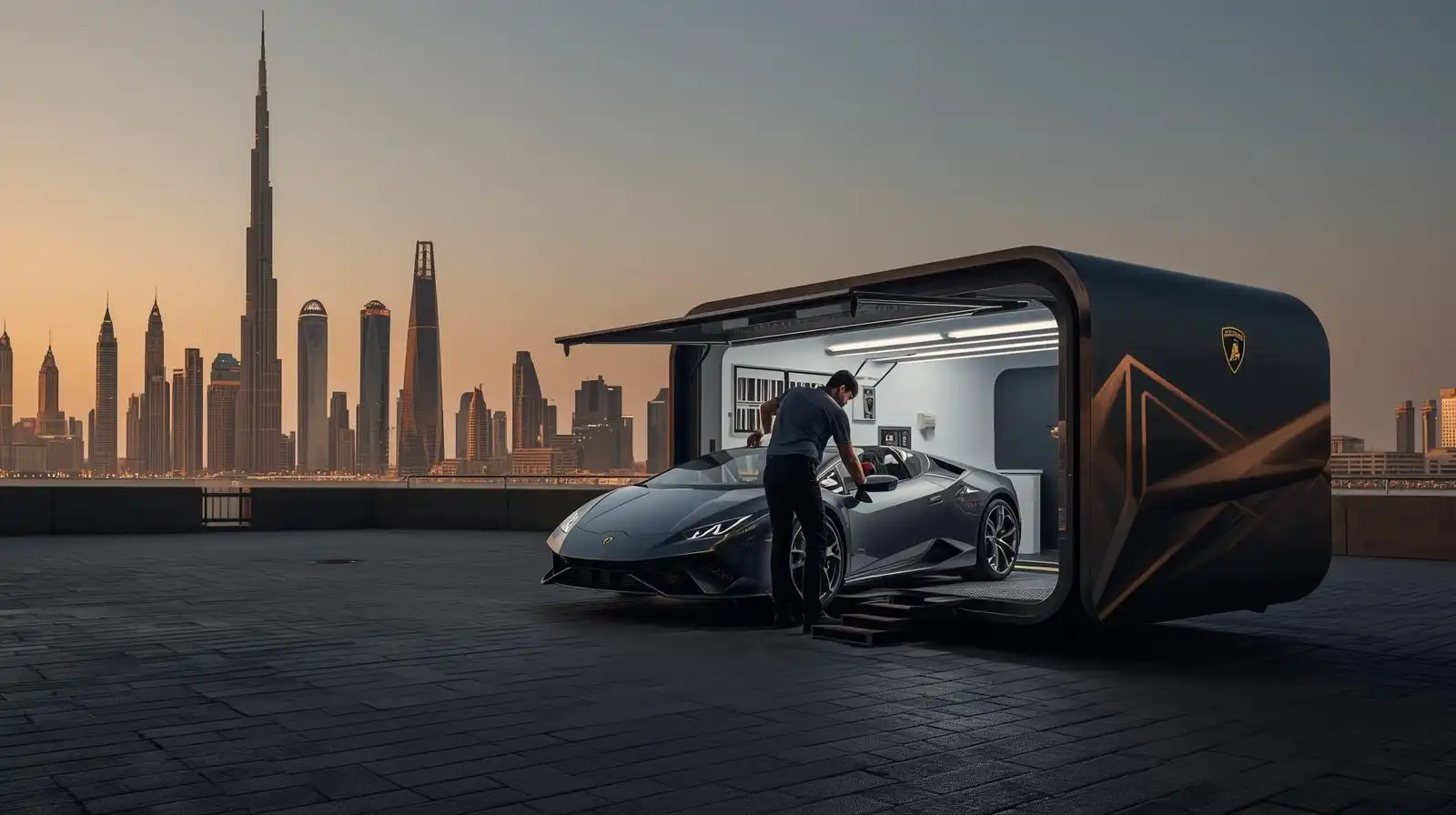Lamborghini Service in Dubai Without Visiting a Garage