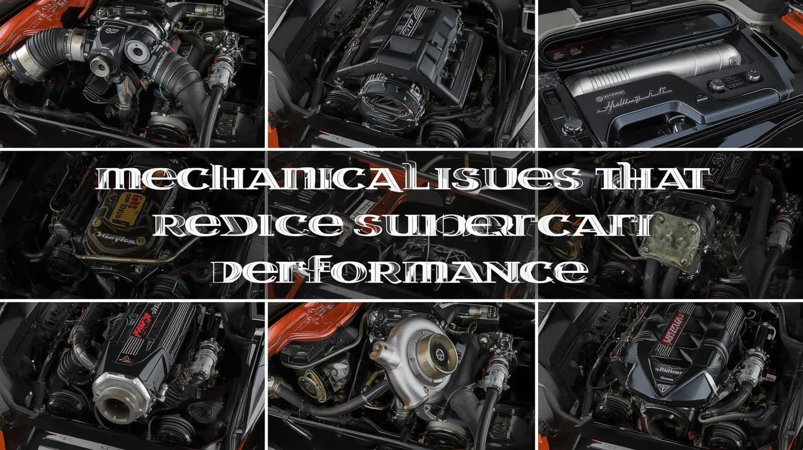 Mechanical Issues That Reduce Supercar Performance