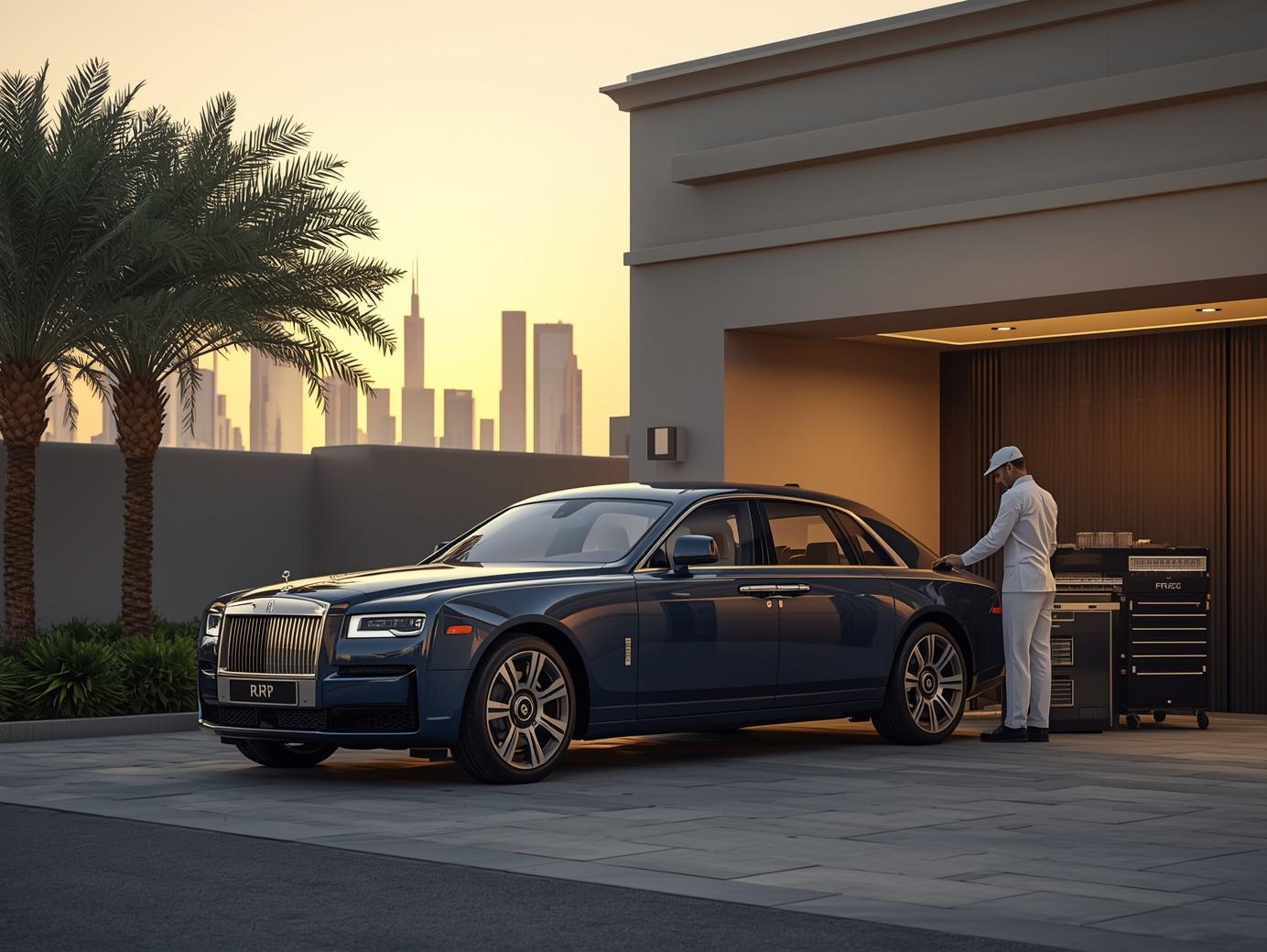 Luxury Car Servicing for High-End Villas in Dubai